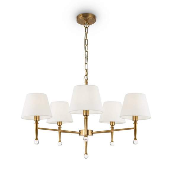 Подвесная люстра Rosemary Freya FR5190PL-05BS2 Подвесная люстра Rosemary Freya FR5190PL-05BS2