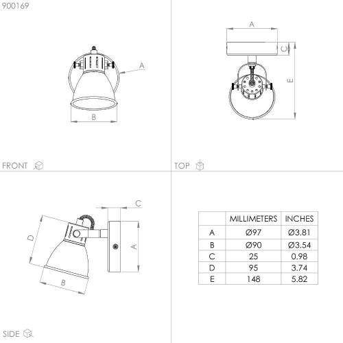 Спот Eglo Seras 900169