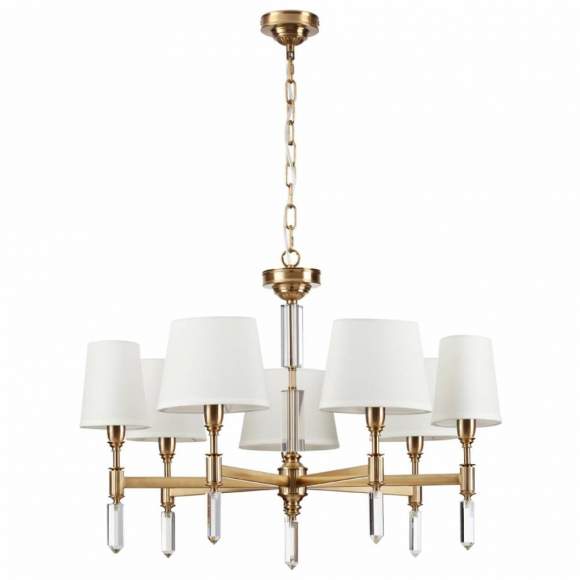 Подвесная люстра с лампочками Odeon Light London 4894/7+Lamps E14 Свеча