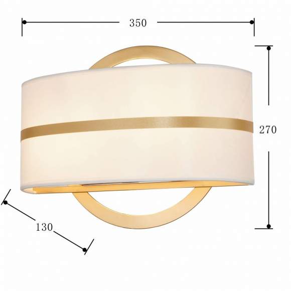 Бра с лампочками Favourite Mateo 2634-2W+Lamps E14 Свеча Бра с лампочками Favourite Mateo 2634-2W+Lamps E14 Свеча