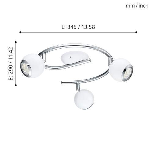 Светодиодный светильник-спот Eglo Bimeda 31003 Светодиодный светильник-спот Eglo Bimeda 31003