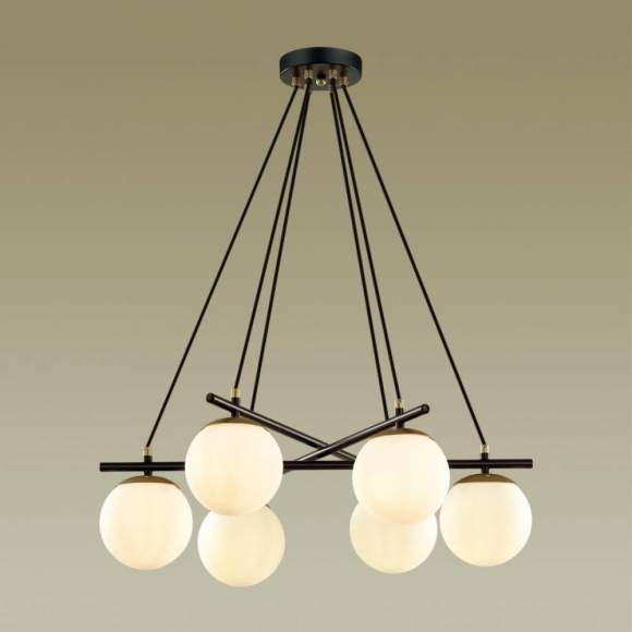 Подвесная люстра Lumion Randi с лампочками 5212/6+Lamps E27 Свеча Подвесная люстра Lumion Randi с лампочками 5212/6+Lamps E27 Свеча