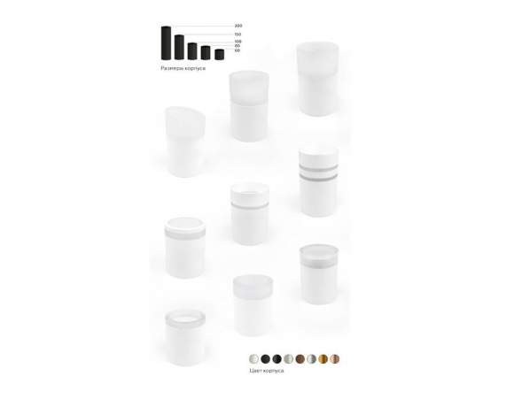 Насадка передняя для корпуса светильника с диаметром отверстия D60mm Ambrella light Diy Spot N6220