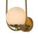 Бра F-promo Mars с лампочкой 2915-1W+Lamps E27 P45