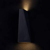 Уличный настенный светодиодный светильник Maytoni Times Square O580WL-L6B