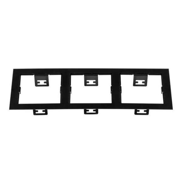 214537 Рамка для трех встраиваемых светильников Lightstar Triple Quadro серии Domino 214537 Рамка для трех встраиваемых светильников Lightstar Triple Quadro серии Domino
