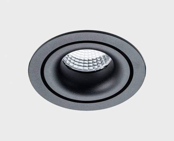 Встраиваемый диммируемый светильник Italline IT02-008 Dim black