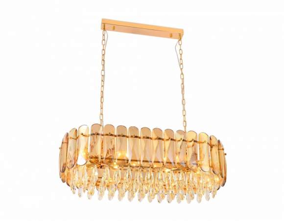 Подвесная люстра Ambrella light TR5074/8 GD/TI/CL