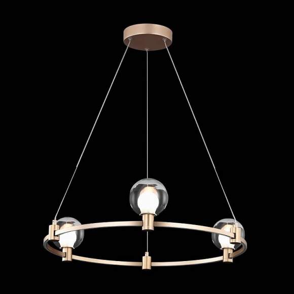 Подвесная светодиодная люстра Freya Urban FR4005PL-03G1 Подвесная светодиодная люстра Freya Urban FR4005PL-03G1