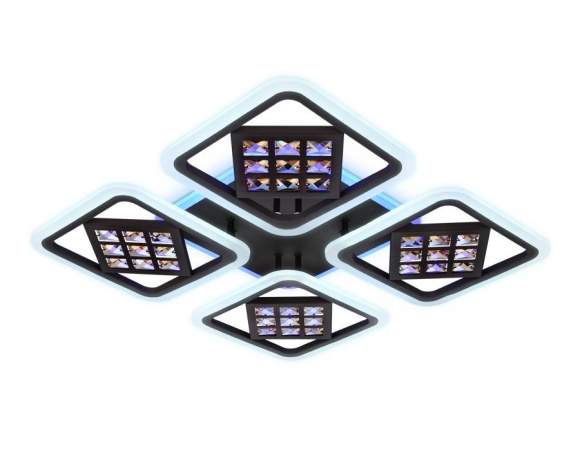 Потолочный светодиодный светильник с ПДУ (Радио 2.4G) Ambrella light Ice FA287