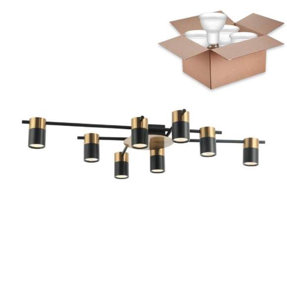 Потолочная люстра с лампочками  Favourite Topper 2825-8P+Lamps Gu10