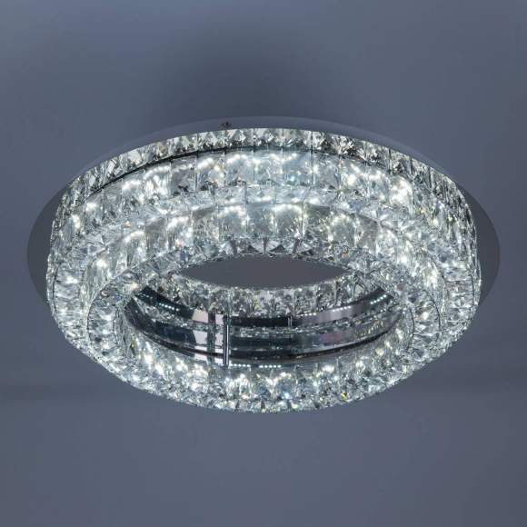 EL330C80.1 Светодиодная хрустальная люстра Citilux Eletto с пультом управления EL330C80.1 Светодиодная хрустальная люстра Citilux Eletto с пультом управления