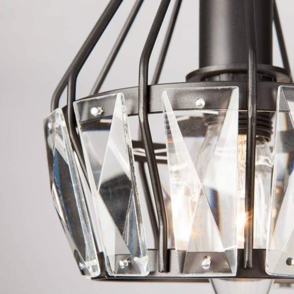 70075/5 черный Потолочная люстра ЕВРОСВЕТ Lord 70075/5 черный Потолочная люстра ЕВРОСВЕТ Lord