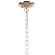 Подвесная люстра с лампочками F-Promo Plini 2591-18P+Lamps E14 Свеча