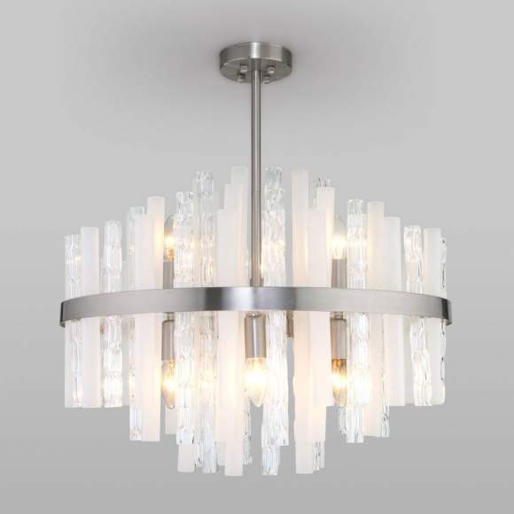 Светодиодная люстра с управлением Wi-Fi Bogate's 367/9 Smart никель