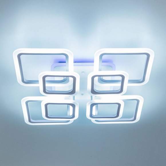 Потолочная светодиодная люстра с голосовым управлением Citilux Марсель Смарт CL232A180E