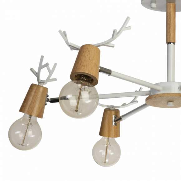 Люстра на штанге LOFTIT Sven 10024/6 White Люстра на штанге LOFTIT Sven 10024/6 White