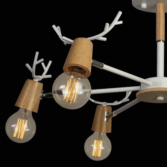 Люстра на штанге LOFTIT Sven 10024/6 White Люстра на штанге LOFTIT Sven 10024/6 White