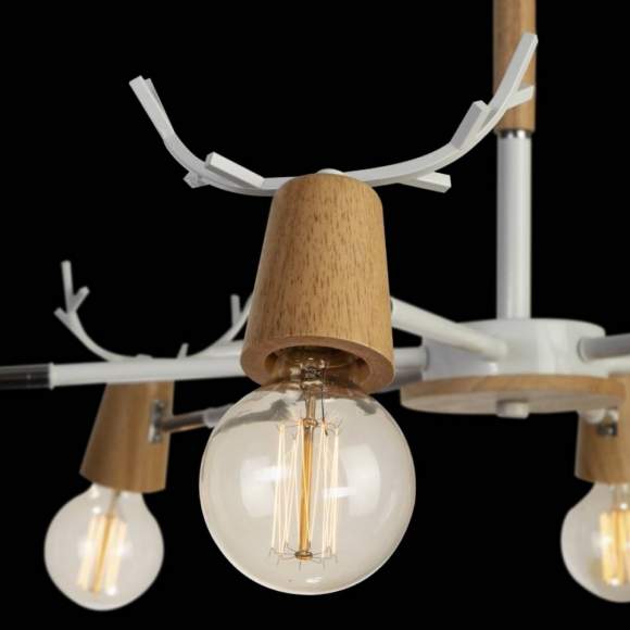 Люстра на штанге LOFTIT Sven 10024/6 White Люстра на штанге LOFTIT Sven 10024/6 White