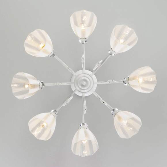 Потолочная люстра Евросвет Floranse 30155/8 белый a045311 Потолочная люстра Евросвет Floranse 30155/8 белый a045311