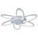 Светодиодная диммируемая люстра с ПДУ Profit Light 8014/6 WHT