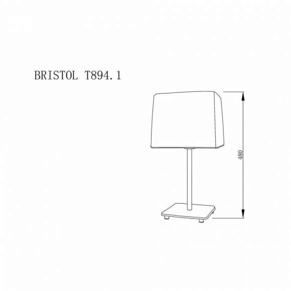 Настольная лампа Lucia Tucci Bristol T894.1