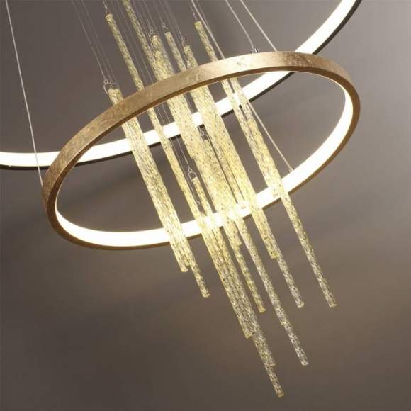 Подвесной светодиодный светильник (кольца) Odeon Light Monica 3901/63L Подвесной светодиодный светильник (кольца) Odeon Light Monica 3901/63L