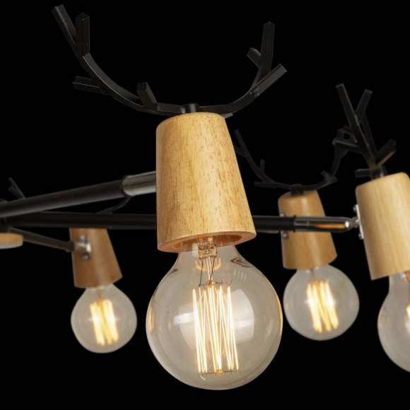 Люстра на штанге LOFTIT Sven 10024/8 Black