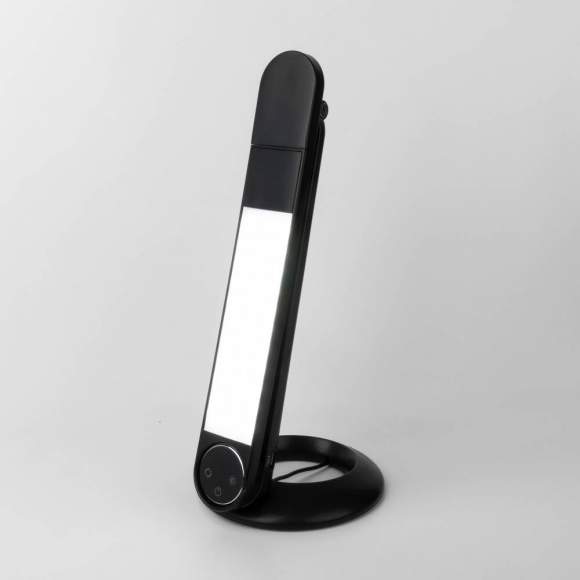 Светодиодная настольная лампа с беспроводной зарядкой Action Eurosvet 80428/1 черный (a053233)