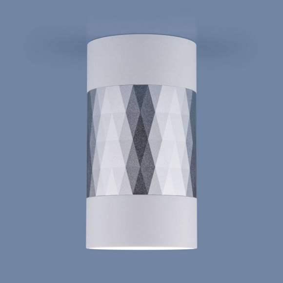 Потолочный накладной светильник Elektrostandard DLN110 GU10 белый/серебро (a047744)