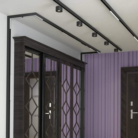 Трековый светильник 24W 4000К для магнитного шинопровода Shino Novotech 358608 Трековый светильник 24W 4000К для магнитного шинопровода Shino Novotech 358608