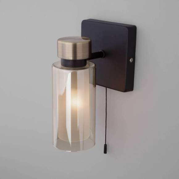 Бра Евросвет Amado 70115/1 черный (a050067) Бра Евросвет Amado 70115/1 черный (a050067)