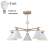 Люстра на штанге с лампочками F-Promo Calor 2774-5P+Lamps E14 P45