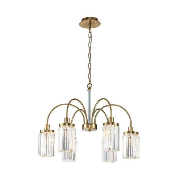 Подвесная люстра с лампочками Favourite Duke 2969-6P+Lamps E14 Свеча Подвесная люстра с лампочками Favourite Duke 2969-6P+Lamps E14 Свеча