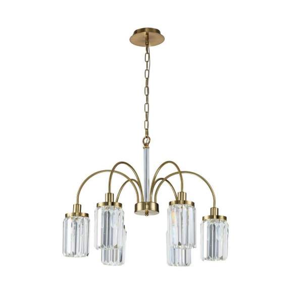Подвесная люстра с лампочками Favourite Duke 2969-6P+Lamps E14 Свеча Подвесная люстра с лампочками Favourite Duke 2969-6P+Lamps E14 Свеча