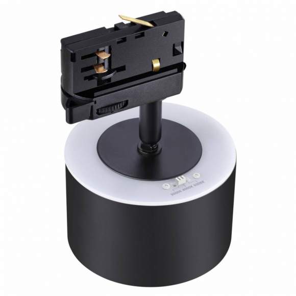 Трехфазный LED светильник 15W 3000-6000К для трека Giro Novotech 358977 Трехфазный LED светильник 15W 3000-6000К для трека Giro Novotech 358977