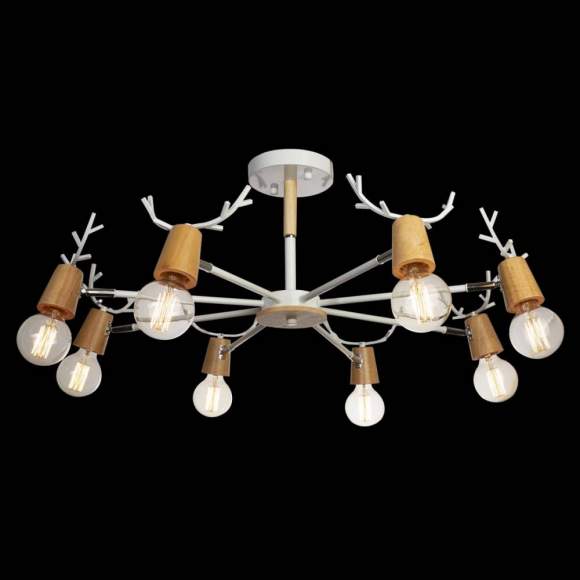 Люстра на штанге LOFTIT Sven 10024/8 White