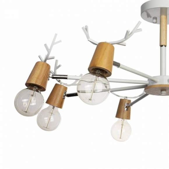 Люстра на штанге LOFTIT Sven 10024/8 White