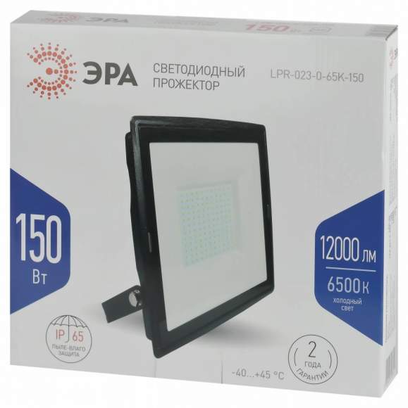 Прожектор светодиодный уличный Эра LPR-023-0-65K-150 (Б0052027) Прожектор светодиодный уличный Эра LPR-023-0-65K-150 (Б0052027)
