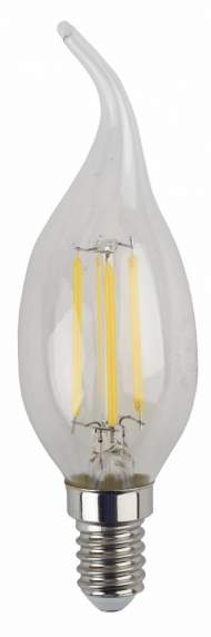 Филаментная светодиодная лампа Е14 11W 2700К (теплый) Эра F-LED BXS-11W-827-E14 (Б0047001)