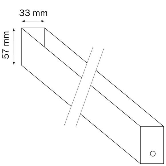 Однофазный шинопровод 2м. Barra Lightstar 505027 Однофазный шинопровод 2м. Barra Lightstar 505027