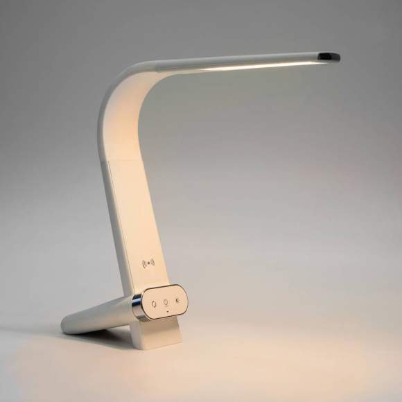 Светодиодная настольная лампа с беспроводной зарядкой Upgrade Eurosvet 80427/1 белый (a053231) Светодиодная настольная лампа с беспроводной зарядкой Upgrade Eurosvet 80427/1 белый (a053231)