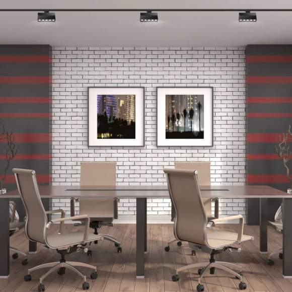 Однофазный LED светильник 25W 4000К для трека Novotech Eos 358324 Однофазный LED светильник 25W 4000К для трека Novotech Eos 358324