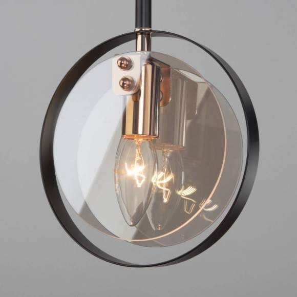 Подвесной светильник Eurosvet Gallo 50121/1 черный a052350