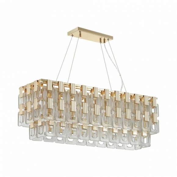 Подвесная люстра с лампочками Odeon Light Buckle 4989/10+Lamps E14 Свеча Подвесная люстра с лампочками Odeon Light Buckle 4989/10+Lamps E14 Свеча