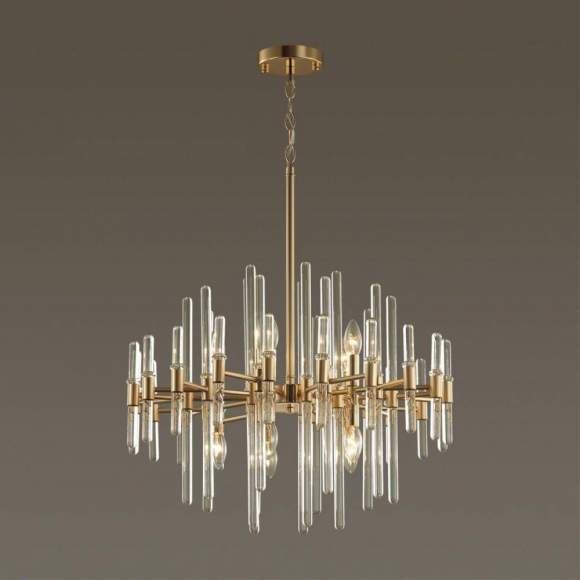 Подвесная люстра Stika Odeon Light с поддержкой Маруся 4988/10-М Подвесная люстра Stika Odeon Light с поддержкой Маруся 4988/10-М