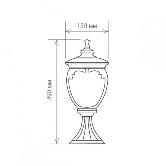 Andromeda S (GLYF-8024S) черное золото Уличный ландшафтный светильник Elektrostandard 4690389042744 (a027999) Andromeda S (GLYF-8024S) черное золото Уличный ландшафтный светильник Elektrostandard 4690389042744 (a027999)