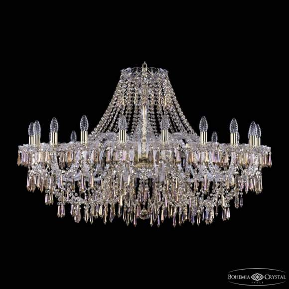 Люстра подвесная Bohemia Ivele Crystal 1403/20/400 G R801