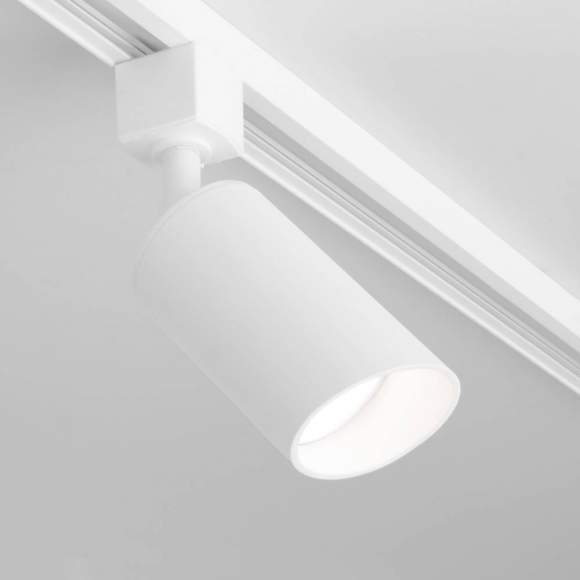 Однофазный светильник для трека Splay Elektrostandard Splay GU10 Белый (MRL 1006) однофазный (a047373) Однофазный светильник для трека Splay Elektrostandard Splay GU10 Белый (MRL 1006) однофазный (a047373)