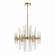 Подвесная люстра с лампочками Odeon Light Stika 4988/8+Lamps E14 Свеча
